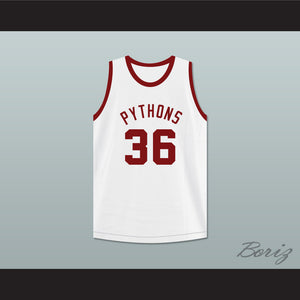 Benny Rae 36 Pittsburgh Pythons Basketball Jersey The Fish That Saved Pittsburgh