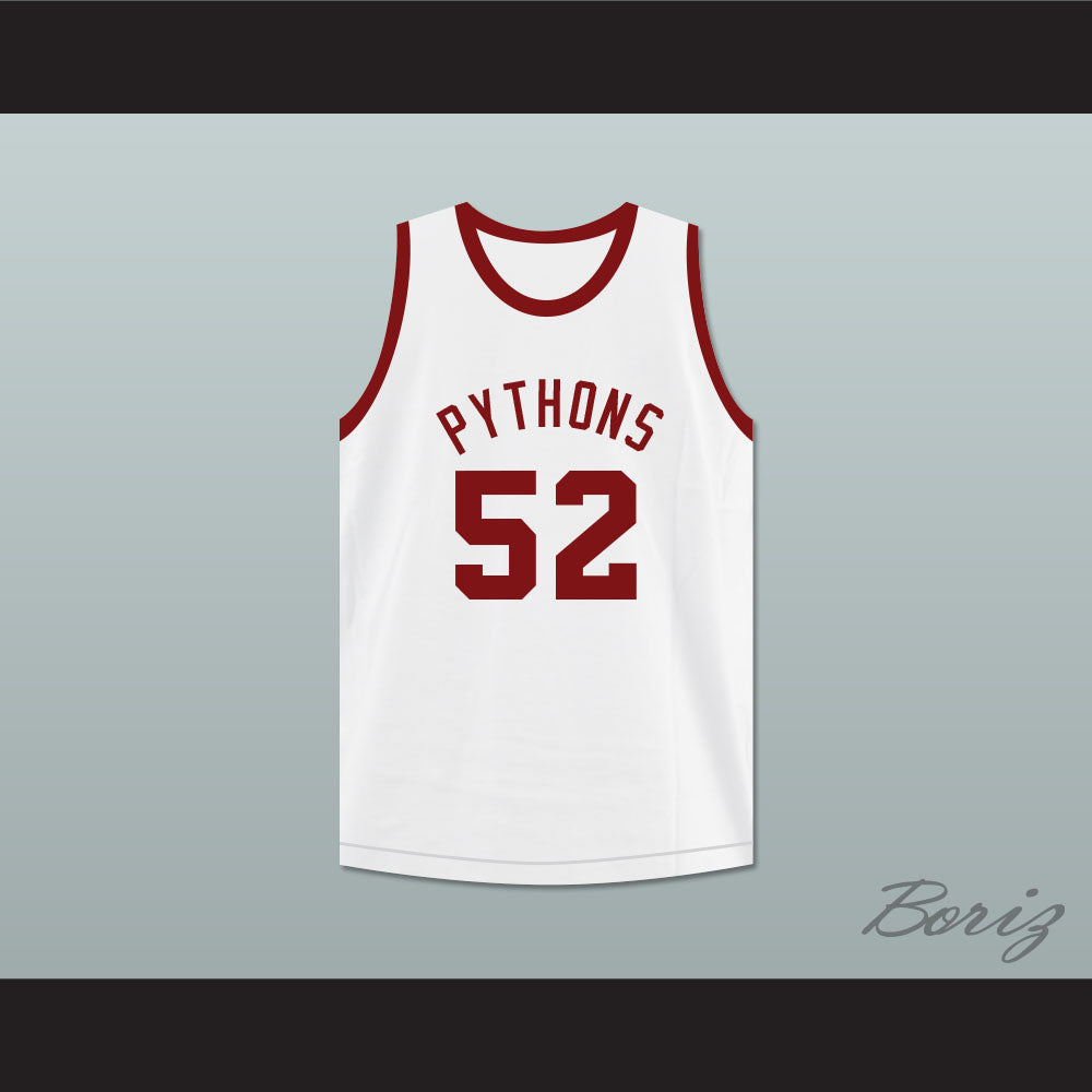 Bullet Haines 52 Pittsburgh Pythons Basketball Jersey The Fish That Saved Pittsburgh