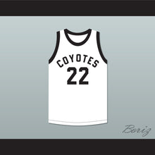 Load image into Gallery viewer, Player 22 Williston High School Coyotes White Basketball Jersey