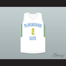 Load image into Gallery viewer, Player 2 Playground Elite AAU White Basketball Jersey