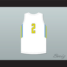 Load image into Gallery viewer, Player 2 Playground Elite AAU White Basketball Jersey