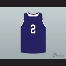 Load image into Gallery viewer, Player 2 Wisconsin Navy Blue Basketball Jersey