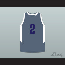 Load image into Gallery viewer, Player 2 Wisconsin Playground Basketball Dark Gray Basketball Jersey