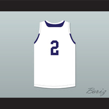 Load image into Gallery viewer, Player 2 Wisconsin White Basketball Jersey