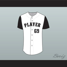 Load image into Gallery viewer, Player 69 White Baseball Jersey