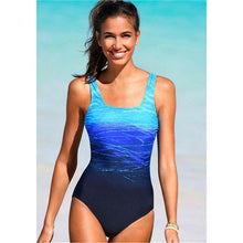 Load image into Gallery viewer, Plus Size Sexy Swimsuit Swimwear Women 2020 New Summer One Piece Suit Black Pink Swimming Suit For Women Beachwear Suit Swim 2XL