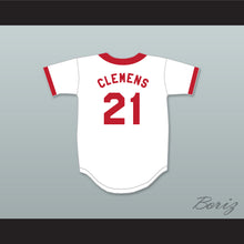 Load image into Gallery viewer, Roger Clemens 21 Springfield Nuclear Power Plant Softball Team Baseball Jersey