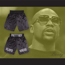 Load image into Gallery viewer, Prettyboy Floyd Mayweather Jr Black Boxing Shorts