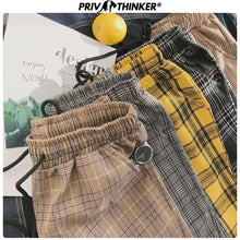 Load image into Gallery viewer, Privathinker Harajuku Plaid Pants For Women Trousers 2020 Streetwear Woman Harem Pants Autumn Ladies Causal Pants Plus Size