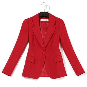 Professional suit pants suit women thin red suit jacket slim trousers two-piece 2019 summer new women's clothing