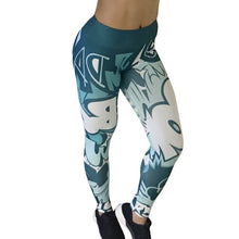 Load image into Gallery viewer, Puimentiua Women Printed Leggings Fitness Slim Workout Leggings Trousers For Women Fashion High Waist Leggings Clothing Mujer