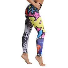 Load image into Gallery viewer, Puimentiua Women Printed Leggings Fitness Slim Workout Leggings Trousers For Women Fashion High Waist Leggings Clothing Mujer