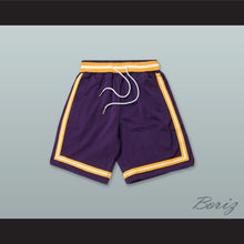 Load image into Gallery viewer, Purple Yellow and White Basketball Shorts