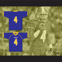 Load image into Gallery viewer, Quay Walker 4 Crisp County High School Cougars Blue Football Jersey 1