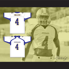 Load image into Gallery viewer, Quay Walker 4 Crisp County High School Cougars White Football Jersey 2