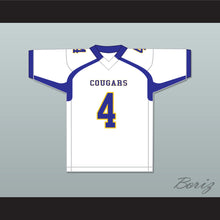 Load image into Gallery viewer, Quay Walker 4 Crisp County High School Cougars White Football Jersey 1