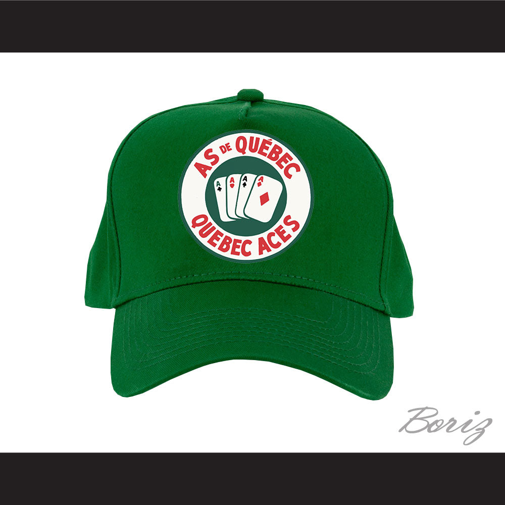 Quebec Aces Green Baseball Hat