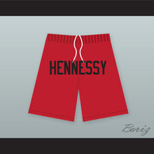 Load image into Gallery viewer, Hennessy Queens Bridge 95 Red Basketball Shorts