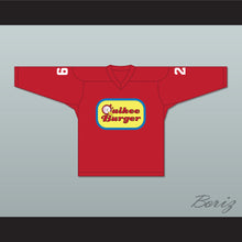Load image into Gallery viewer, Ray Valliere Rocket 29 Quikee Burger Hockey Jersey Stuck on You