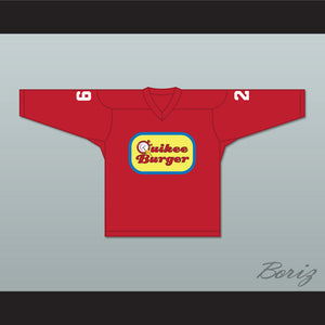 Ray Valliere Rocket 29 Quikee Burger Hockey Jersey Stuck on You