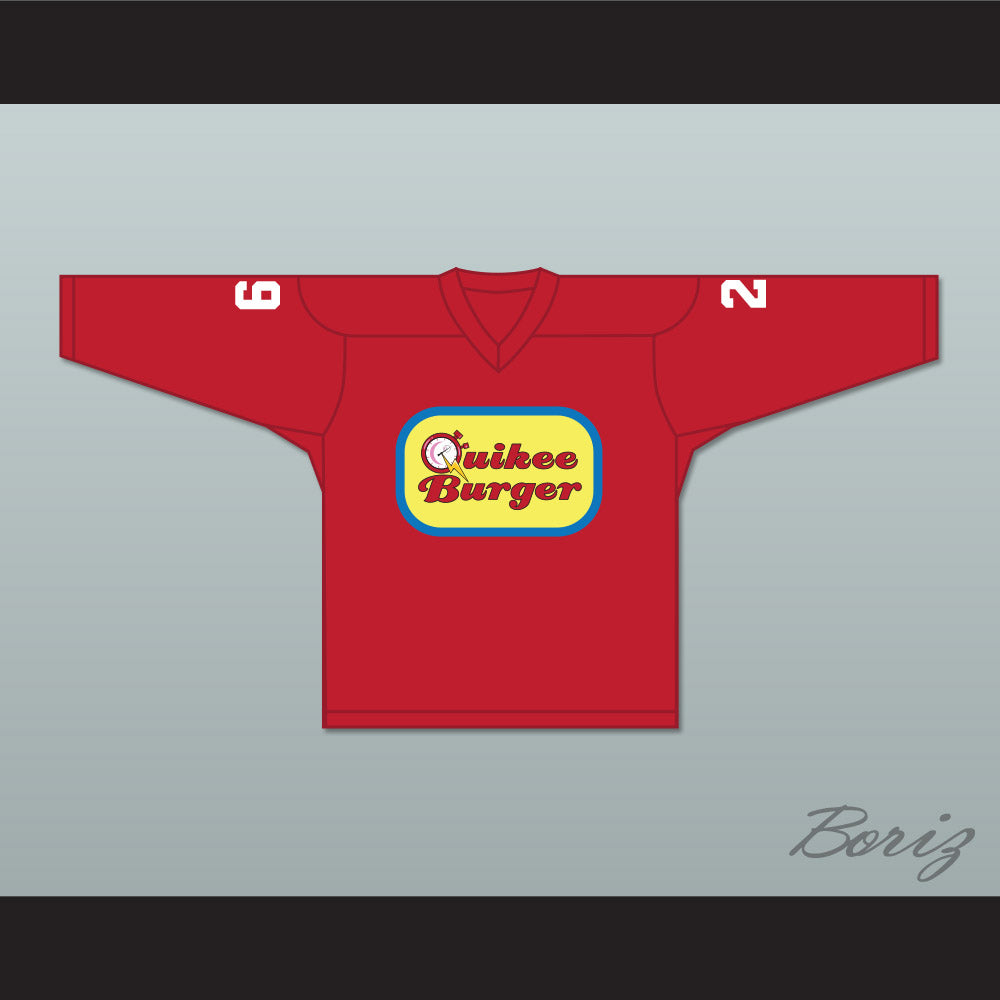 Ray Valliere Rocket 29 Quikee Burger Hockey Jersey Stuck on You