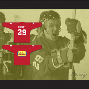 Ray Valliere Rocket 29 Quikee Burger Hockey Jersey Stuck on You