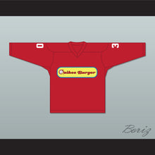 Load image into Gallery viewer, Tenor Brothers 30 Quikee Burger Alternate Hockey Jersey Stuck on You