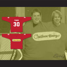 Load image into Gallery viewer, Tenor Brothers 30 Quikee Burger Alternate Hockey Jersey Stuck on You