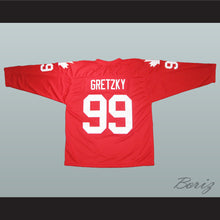 Load image into Gallery viewer, Wayne Gretzky 99 Team Canada Canada Cup Red Hockey Jersey