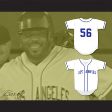 Load image into Gallery viewer, Craig Robinson Reg Mackworthy 56 Los Angeles Baseball Jersey Eastbound &amp; Down