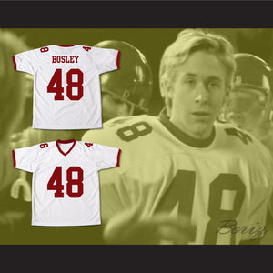 Alan Bosley 48 T. C. Williams High School Titans White Football Jersey Remember the Titans