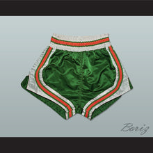 Load image into Gallery viewer, Green-Orange-White Retro Style Basketball Shorts