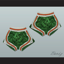 Load image into Gallery viewer, Green-Orange-White Retro Style Basketball Shorts