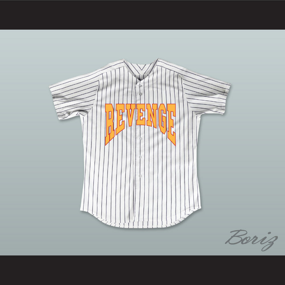 Drake Summer Sixteen Revenge Pinstriped Baseball Jersey