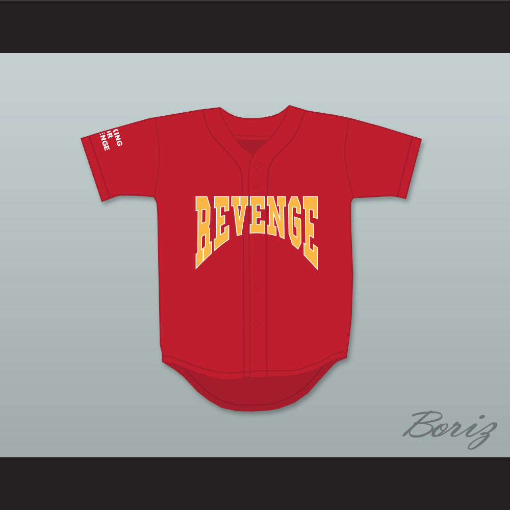 Drake Summer Sixteen Revenge Looking For Revenge Red Baseball Jersey