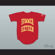 Load image into Gallery viewer, Drake Summer Sixteen Revenge Looking For Revenge Red Baseball Jersey