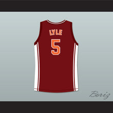 Load image into Gallery viewer, Channing Tatum Jason Lyle 5 Richmond Oilers Home Basketball Jersey Coach Carter