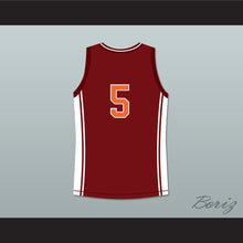 Load image into Gallery viewer, Jason Lyle 5 Richmond Oilers Home Basketball Jersey Coach Carter