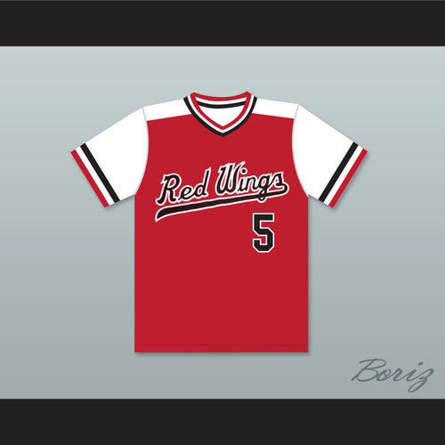 Cal Ripken Jr. 5 Rochester Red Wings Home Baseball Jersey
