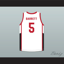 Load image into Gallery viewer, R.J. Barrett 5 Canada White Basketball Jersey