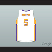 Load image into Gallery viewer, R.J. Barrett 5 Montverde Academy Eagles White Basketball Jersey