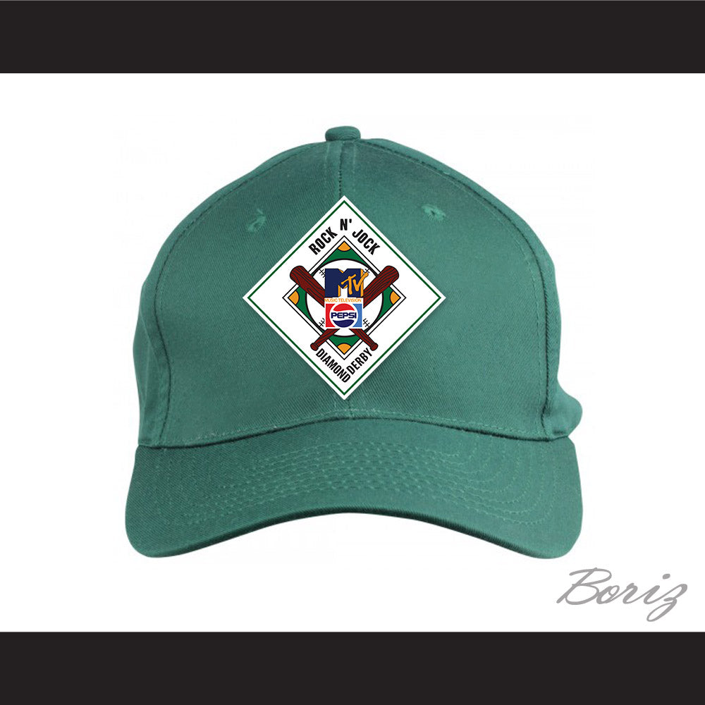 Salamanders Baseball Hat 1st Annual Rock N' Jock Diamond Derby 1990