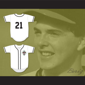 Wally Joyner 21 Salamanders Baseball Jersey 1st Annual Rock N' Jock Diamond Derby 1990
