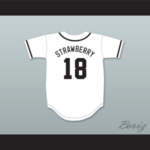 Darryl Strawberry 18 Salamanders Baseball Jersey 1st Annual Rock N' Jock Diamond Derby