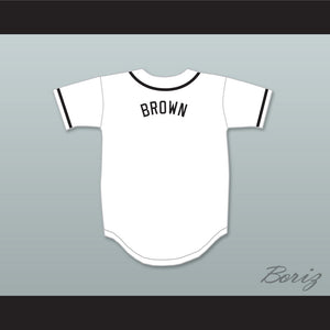 VJ Downtown Julie Brown Salamanders Baseball Jersey 1st Annual Rock N' Jock Diamond Derby 1990