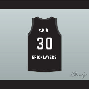 Dean Cain 30 Bricklayers Basketball Jersey 3rd Annual Rock N' Jock B-Ball Jam 1993