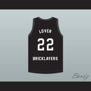 Ed Lover 22 Bricklayers Basketball Jersey 3rd Annual Rock N' Jock B-Ball Jam 1993