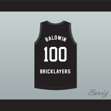 Load image into Gallery viewer, Stephen Baldwin 100 Bricklayers Basketball Jersey 3rd Annual Rock N&#39; Jock B-Ball Jam 1993