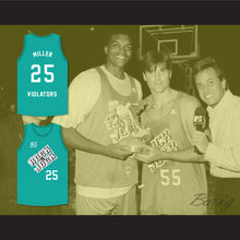 Load image into Gallery viewer, Oliver Miller 25 Violators Basketball Jersey 3rd Annual Rock N&#39; Jock B-Ball Jam 1993