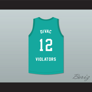 Vlade Divac 12 Violators Basketball Jersey 3rd Annual Rock N' Jock B-Ball Jam 1993